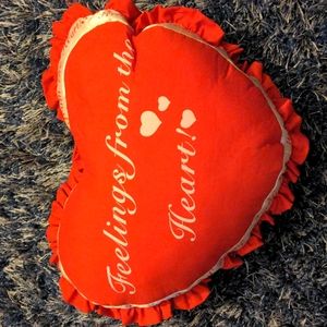 New Valentine heart pillow